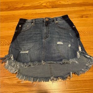 M Women's One Teaspoon Denim Mini Skirt